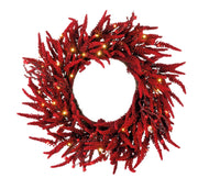 Grinalda Vermelha com LED