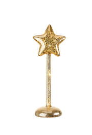 Estrela Dourada com LED Grande