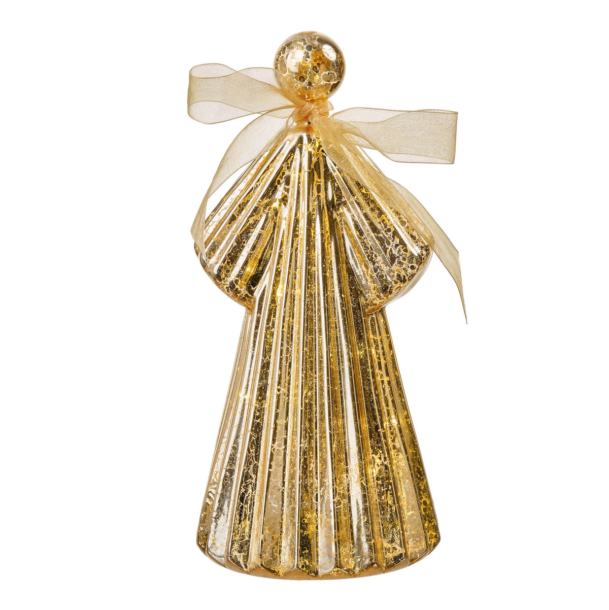 Anjo Dourado com LED Grande