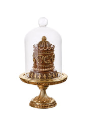 Prato de Bolo Decorativo com Redoma II
