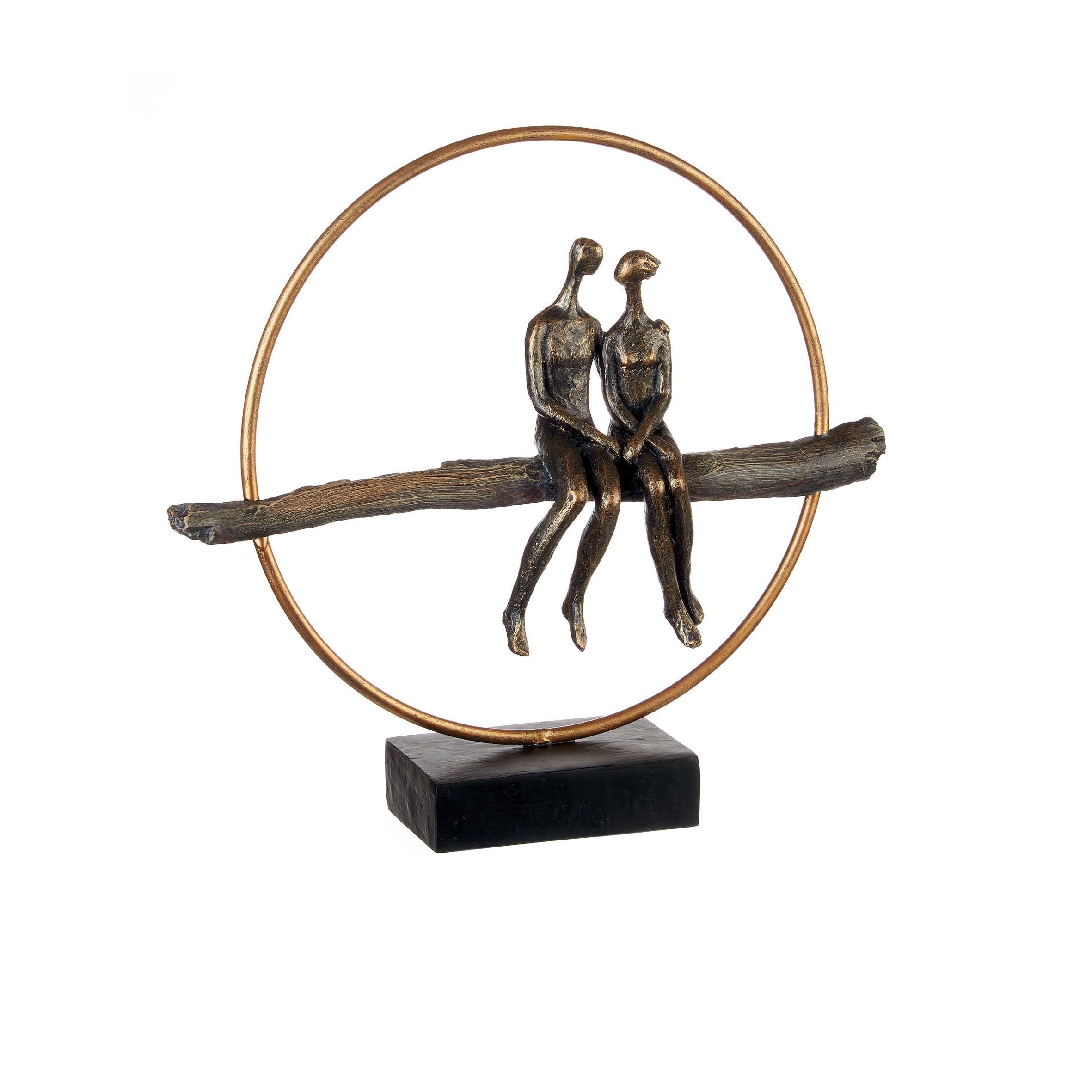Escultura Casal Contemporâneo