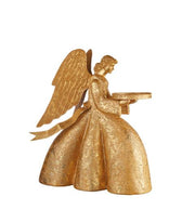 Castiçal Anjo Dourado