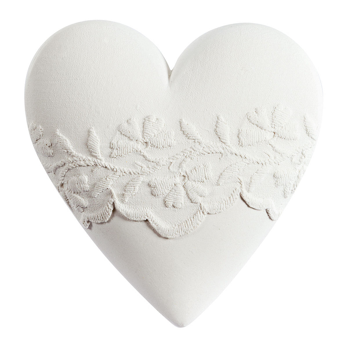 Caixa com Coração em Gesso Perfumado